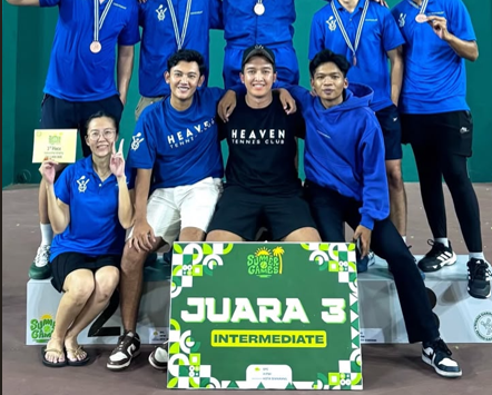 Juara 3 Tennis Tingkat Intermediate